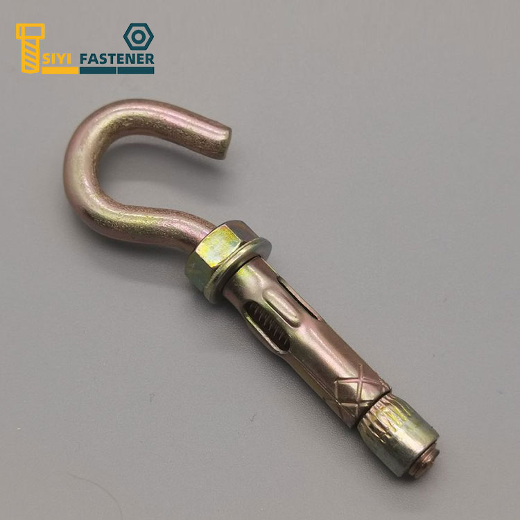 How to Choose and Install Carbon Steel Zinc Plated Sleeve Anchors with Conical Nut and C Hook